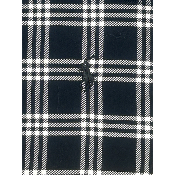Ralph Lauren Men's XXL Classic Fit Black & White Plaid Button Down L/S Shirt - Picture 6 of 8